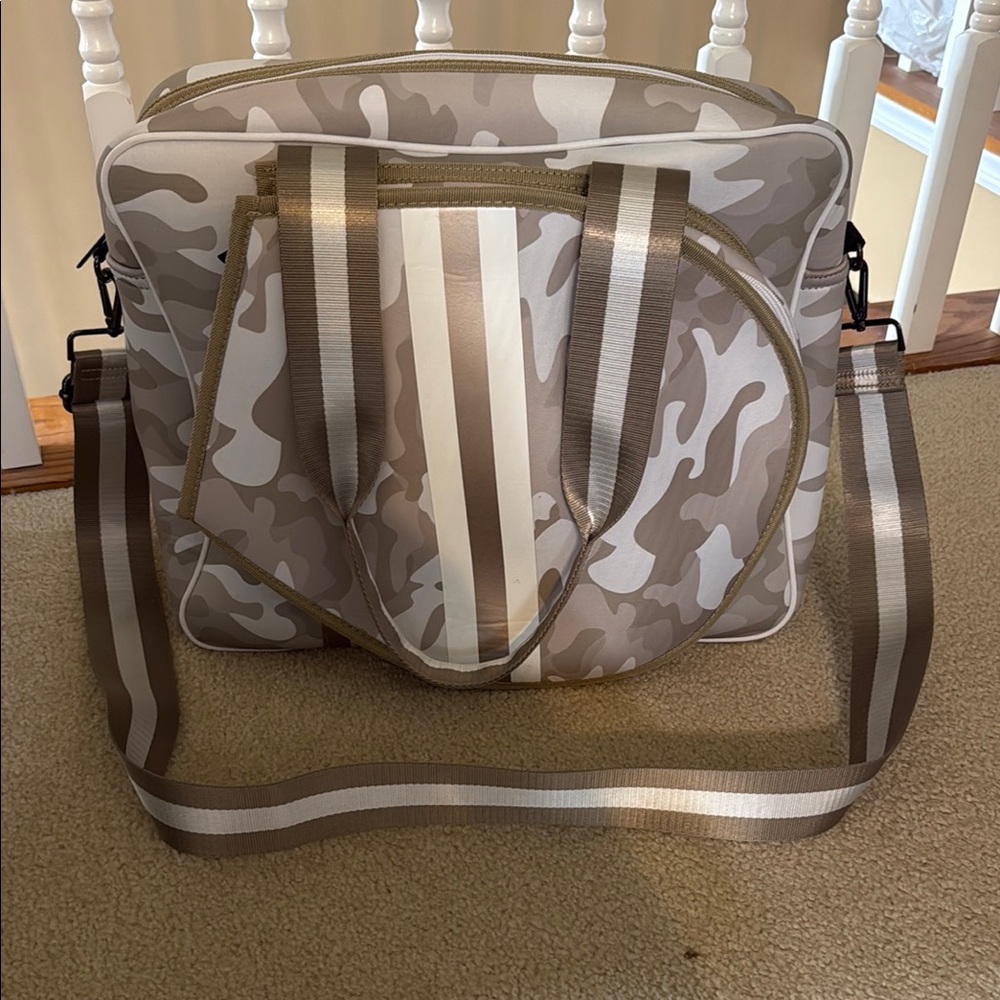 Haute Shore Sahara Beige Camo Tennis Bag